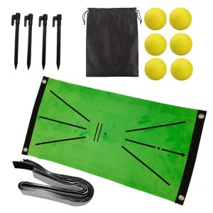 SIDA 24x12 pouces d'entraînement de golf TATRERE GRASSE BABLEUTE GOLF MAT GOLF Formation Aids Outdoor Hit Hitting Pad Practice Grass Mats