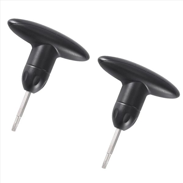 Aids 2PCS Mango De Plástico Llave De Ajuste De Golf Herramienta Golf Driver Club Ejes Adaptador Llave,Negro