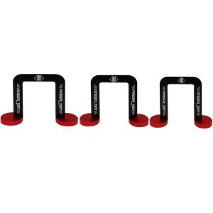 Aides 3pcs Putter Trainer Golf Putting Gates But Target Gate Porte de jeu pour intérieur Accueil Tapis verts Kit de formation Accessoires de golf 2024