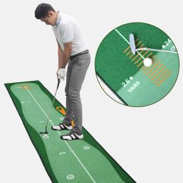 Aids 50x300 cm Golf mettant intérieur Golf frapper tapis vert tapis maison bureau intérieur Golf pratique tapis d'entraînement aide équipement Accessoires