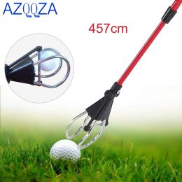 Aids Golfbal Retriever voor Water Telescopisch, RVS Ball Retriever Tool met automatische vergrendeling, Golfbal Pick Retriever Grabber