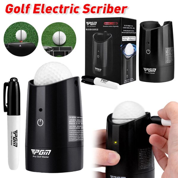 SIDA Golf Electric Scriber Golf Ball Liner Herramienta de alineación Encuentra el centro de gravedad Línea de distribución Pintor de bolas Accesorios de golf