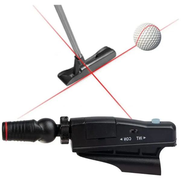 Aides au Laser de Golf, entraîneur de mise en place, ABS, Putter de Golf, vue d'entraînement de mise en place, objectif d'amélioration des aides de ligne, outils de correction, accessoires de Golf