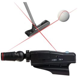 Aides Golf Putter Sight Lasers de Golf portables mettant l'entraîneur ABS Golf Putt mettant l'objectif d'entraînement améliorer les outils de correction des aides à la ligne