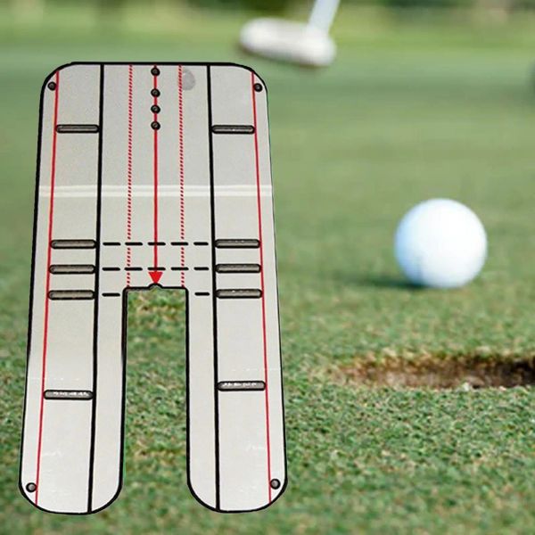 SIDA Golf Putting Mirror Training Aid Swing Trainer Práctica Ayuda Juegos Herramienta para interiores