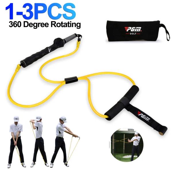 Aides à l'exercice de Swing de Golf, ceinture de Tension, entraîneur de Swing de Golf, entraîneur de force, fournitures d'action, correcteur de Club de Golf, dispositif solide