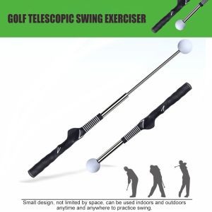 Aides Bâton de pratique de Swing de Golf bâton d'entraînement de Swing de Golf télescopique aides bâton correcteur de Posture pratique bâtons d'exercices de mise de Golf