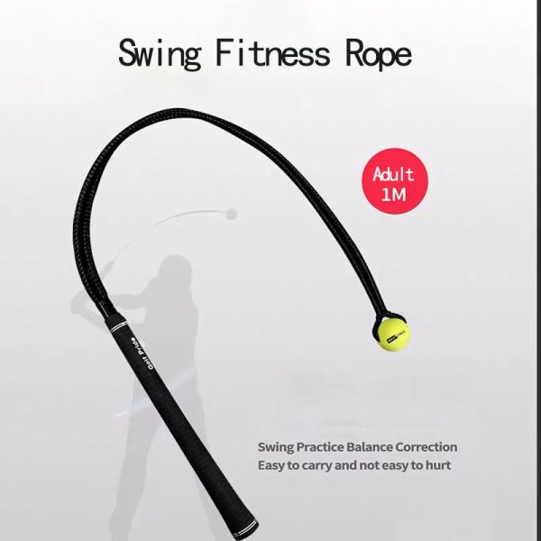 AIDS Golf Swing Rope Force Trainer Débutant des accessoires d'entraînement pour les accessoires Assistante d'échauffement