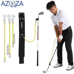 Aides à l'entraînement au Swing de Golf, bande de bras et de taille, Correction de Posture, ceinture de guidage pour débutants en Golf, outils de Correction