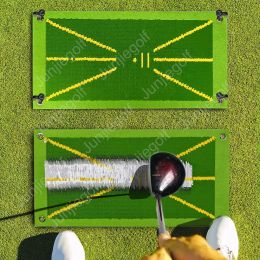 Tapis d'entraînement de Golf pour la détection du Swing, tapis de détection de Trace de balle de frappeur, tampons de chemin de Swing, tampons de pratique de Swing, cadeaux de Golf