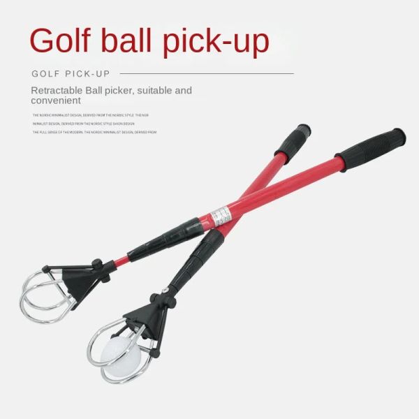 Aides à la balle de Golf, dispositif de pêche à balle rétractable, joueur de cueillette de Golf, recyclage de balle de Golf, cadeau, accessoires de Golf