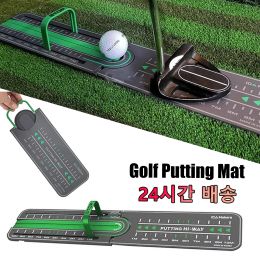 Aides Mini Golf précision Distance mise perceuse tapis vert tapis de balle aides à l'entraînement accessoires fournitures pratique pour le bureau à domicile intérieur