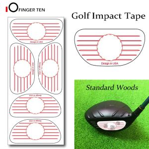 Aids Nieuwe Golf Swing Trainer Impact Tape Doelsticker Etiketten Driver Woods Sweet Dot Testpapier voor Swing-oefeningen
