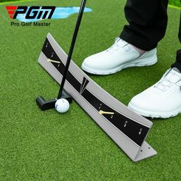Aide PGM Golf Putter Trainer Putter Track Balancing Praticien Putter Board Calibrage