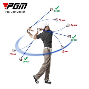 Aids PGM Golf Swing Stick Lady Beginner Trainingsbenodigdheden Hand Swing Club Trainer Heren Soft Practice Stick Simulatie Echte clubs