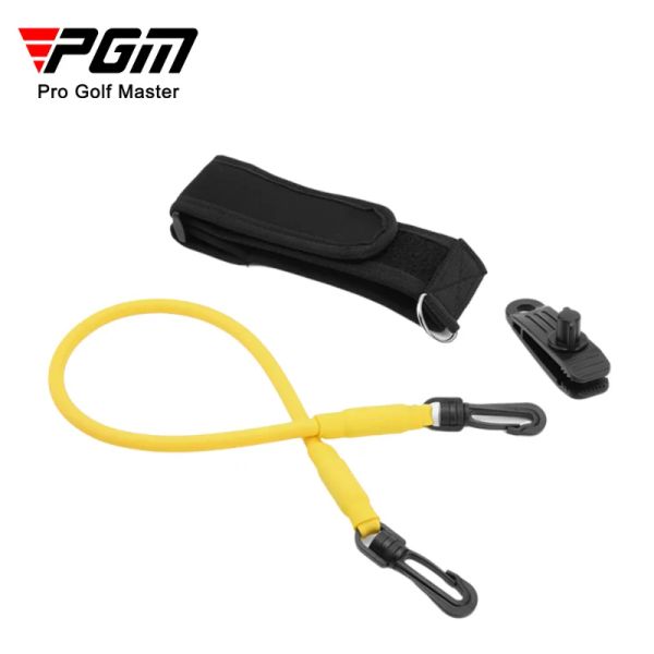 AIDS PGM Golf Swing Tension Band Golf Swing Trainer Force Formor Action Action Golf Club Correction Strong Device JZQ025