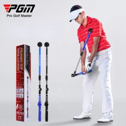 Aides PGM Entraîneur de swing de golf Pliant Correction Praticien Angle de longueur réglable Débutant Disponible avec les mains gauches droites HGB023