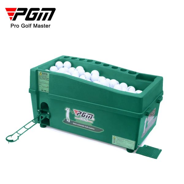Ayudas PGM Máquina semiautomática de pelotas de golf Dispensador automático de pelotas de golf Soporte para palos de golf multifunción Máquina de servicio de entrenamiento de golf