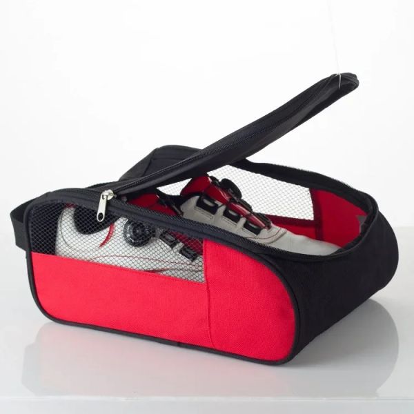 Ayuda portátil Mini bolsa de zapatos de Golf bolsas de transporte de nailon soporte para pelota de golf bolsa ligera y transpirable paquete de camiseta accesorios deportivos