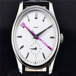 AIF Factory CALATRAVA 5196G Montre de luxe Suisse A23J Enroulement manuel Mécanique Saphir Cristal Réserve de marche en acier inoxydable Bracelet253B