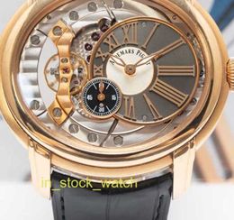Aiibipp Watch Luxury Designer Millennium Millennium Millen Methatic Watch Mens Authentic 15350or OO D093CR-01
