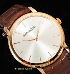 Aiibipp Watch Luxury Designer Ultra Thin Watch Series Automatic Mechanical Watch Mens Authentic 15180or OO A088CR.01