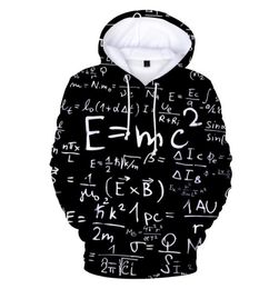 Aikooki E MC2 Fun 3D Hoodies Sweatshirts Heren Dames Print Zwart Design 3D Hoodies E MC2 Capuchon Heren Mode truien XXS4XL5160175