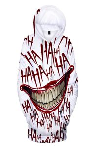 Aikooki Haha Joker Hoodies Men/Dames Halloween Crazy Winter Hoodies Mens Suicide Squad Joker Sweatshirt pullover Tracksuit YPF3648005928