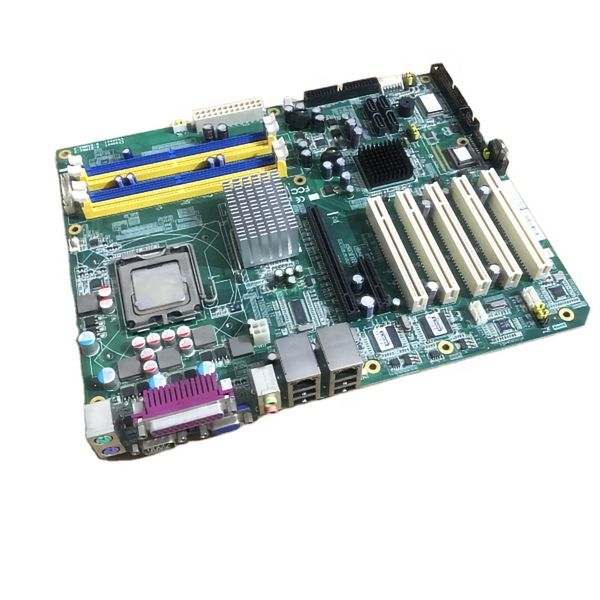 AIMB-762 REV.A1 AIMB-762G2 Puertos de red duales para placa base Advantech Placa de control industrial ATX 5 * PCI 2 * COM 2 * LAN con RAM LGA775 CPU