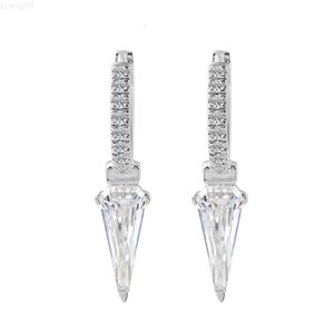 Aimgal – boucles d'oreilles en diamant Style Punk Vvs Lab, bijoux personnalisés en Moissanite, boucles d'oreilles en forme de cerf-volant, imitation rétro 14k