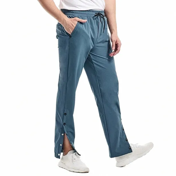 Aimpact Pantalon décontracté pour homme en tissu Nyl avec taille élastique ajustée pour golf et randonnée 18As #