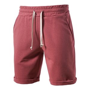 AIOPESON 100% coton doux Shorts hommes été décontracté maison séjour course sport Jogging pantalon court 210629