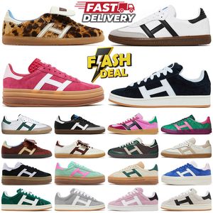 Adidas Originals Samba Vegan Adv Gazelle Gucci Casual Chaussures hommes femmes sambas og Chaussure White Gum Collegiate Green Black Red outdoor designer sneakers sport trainers