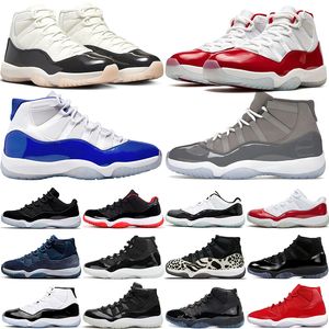 nike air jordan retro 11 AirJordanRetro11 Concord High 45 11s chaussures de basket hommes baskets Bred Gym Red Gamma Bleu Legend Blue Prom Night baskets de sport