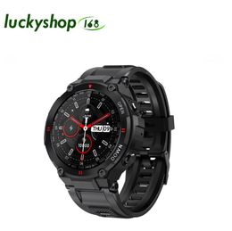 Nieuwe K22 Smart Watch Men Sport Fitness Bluetooth Call Multifunction Music Control Alarm Clock Reminder SmartWatch voor telefoon