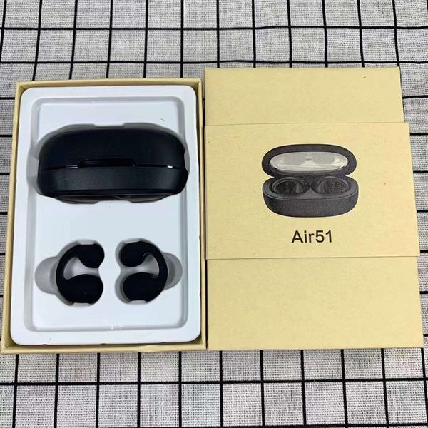 AIR 51 TWS écouteurs casque à conduction osseuse casque sans fil écouteurs de sport crochet d'oreille avec micro