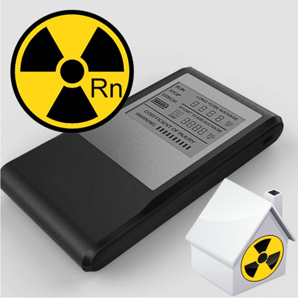 Air ae steward test de radon à domicile portable test d'atténuation du radon moniteur de niveaux de test avec livraison gratuite