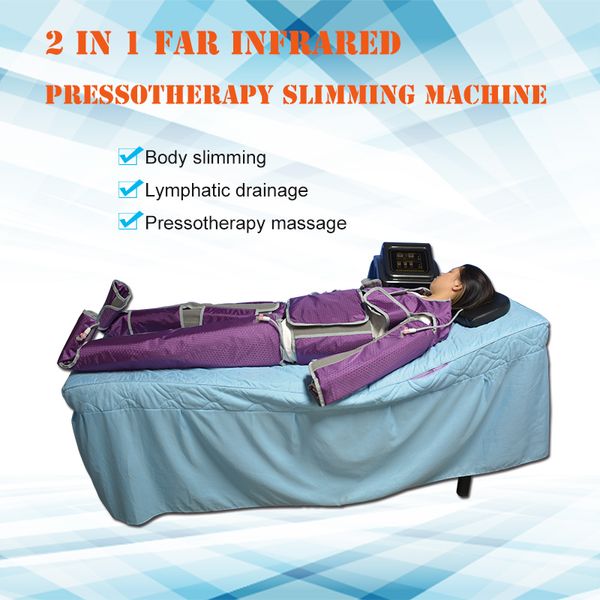 Équipement infrarouge de pressothérapie de massage de drainage lymphatique d'airbags