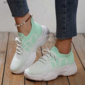 Air respirant des femmes baskets cachées plate-forme robe talons maille cale femme 2022 Spring Casual Shoes Zapatos de Mujer T230826 936