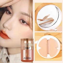 Coussin d'air BB Cream Beauty Foundation Cream Correcteur Butterfly Maquillage Isolation Cosmetic Air Cushion Face Hydrating K23 240410