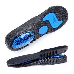 Luchtkussen Insols PU Memory Foam Sports Support Inserts Zoom Popcorn Orthopedische schoenen Pads voor voeten Men Women Pad