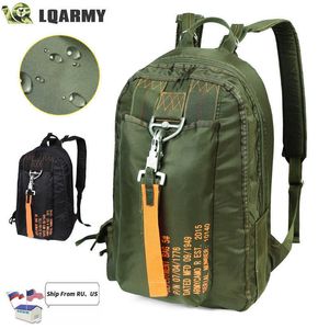 Air Force Parachute Buckles Rucks Nylon Tactical Backpack Implementatie Bag Outdoor Militaire rugzakjes Travel Camping Backpacks 230412