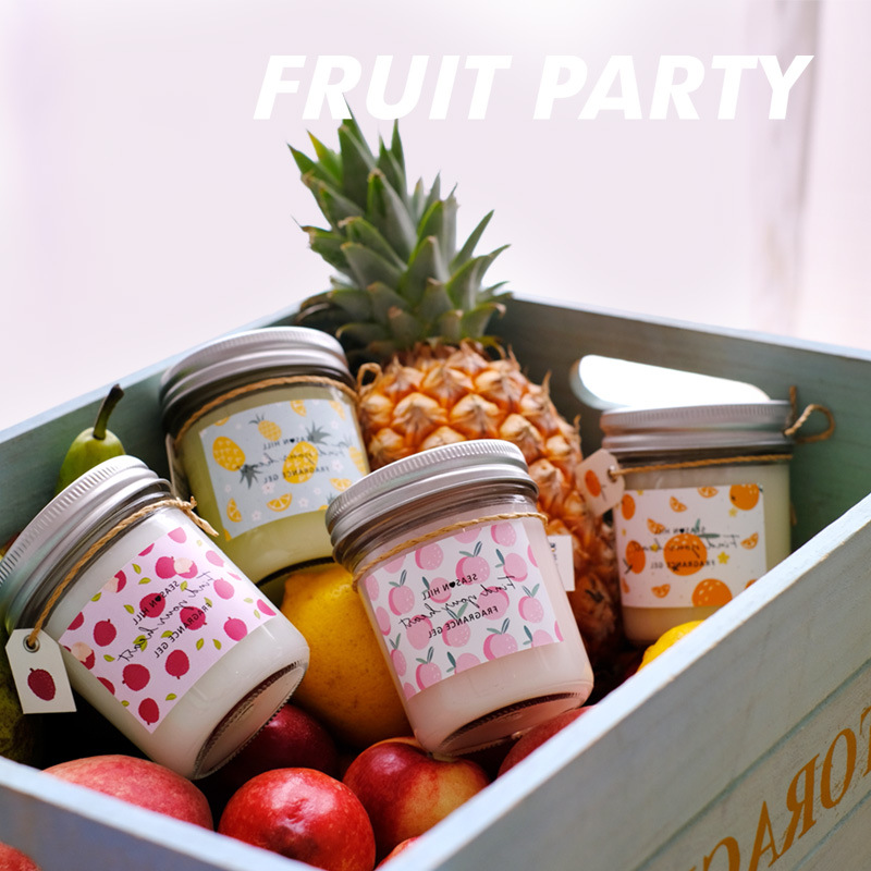 Air Freshener Pineapple Orange Peach Home Bathroom Car Fruit Flavor Solid Air Freshener Home Decoration