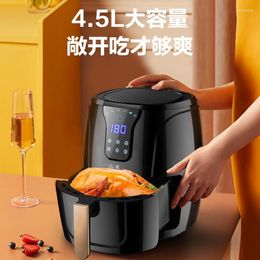 Air Fryer 4.5L LCD Smart Home Automatische Olievrije Vetarme Oven 1300W