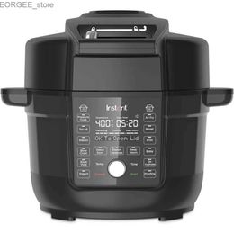 Fryers d'air 13 en 1 Fryer et autocuiseur combo saute le lenteur cuit à la vapeur de cuit à la vapeur chaud déshydrate Sous vide Proof6.5 Quart Y240402