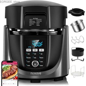 Air Fryers Air Fryer Electric Pressure Pressure 540-in-1 hautement programmable Cuiseur à une touche 105KPA Y240402