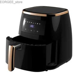 Air Fryers Vente Vente de la cuisine Grand Capacité Chip à pomme de terre Fryer 5L Digital Electric Low-Fat Air Fryer Y240402