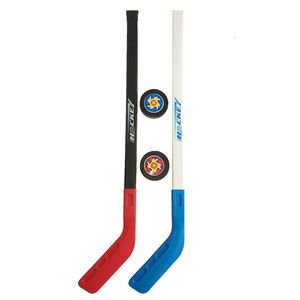 Air hockey A Set Children's Toy Pulley Ice Hockey 72CM Plastic Stick Outdoor Sports 230822