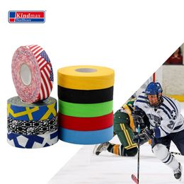 Air hockey Kindmax couleur athlétique Hockey sur glace poignée bande bâton bon équipement protège-tibia rôle pour Fitness 230807