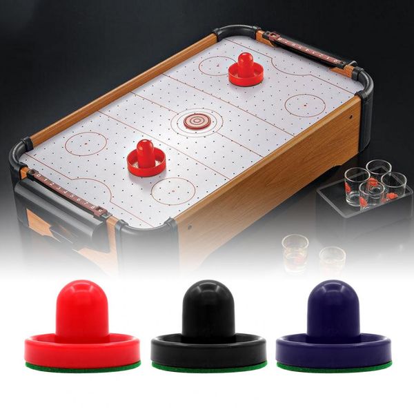 Air Hockey Pushers Fine Fonctionnalités Air Hockey Push Gandage Plastic Perfect Perfect Funning Table Hockey Game Platers Platers en plastique